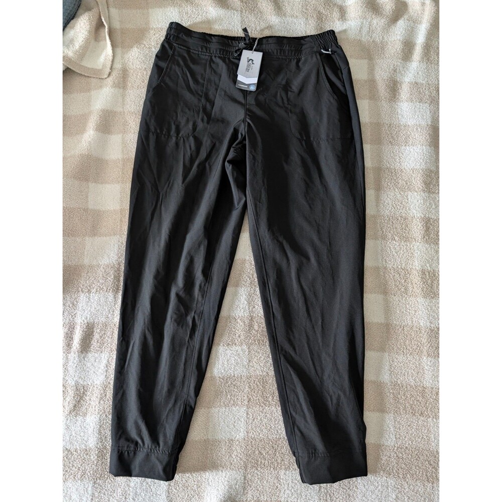 NWT Bass pro world wide sportsman womens joggers L drawstrings elastic waist